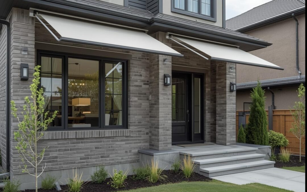 Best Colors and Styles of Retractable Awnings for Modern Canadian Homes