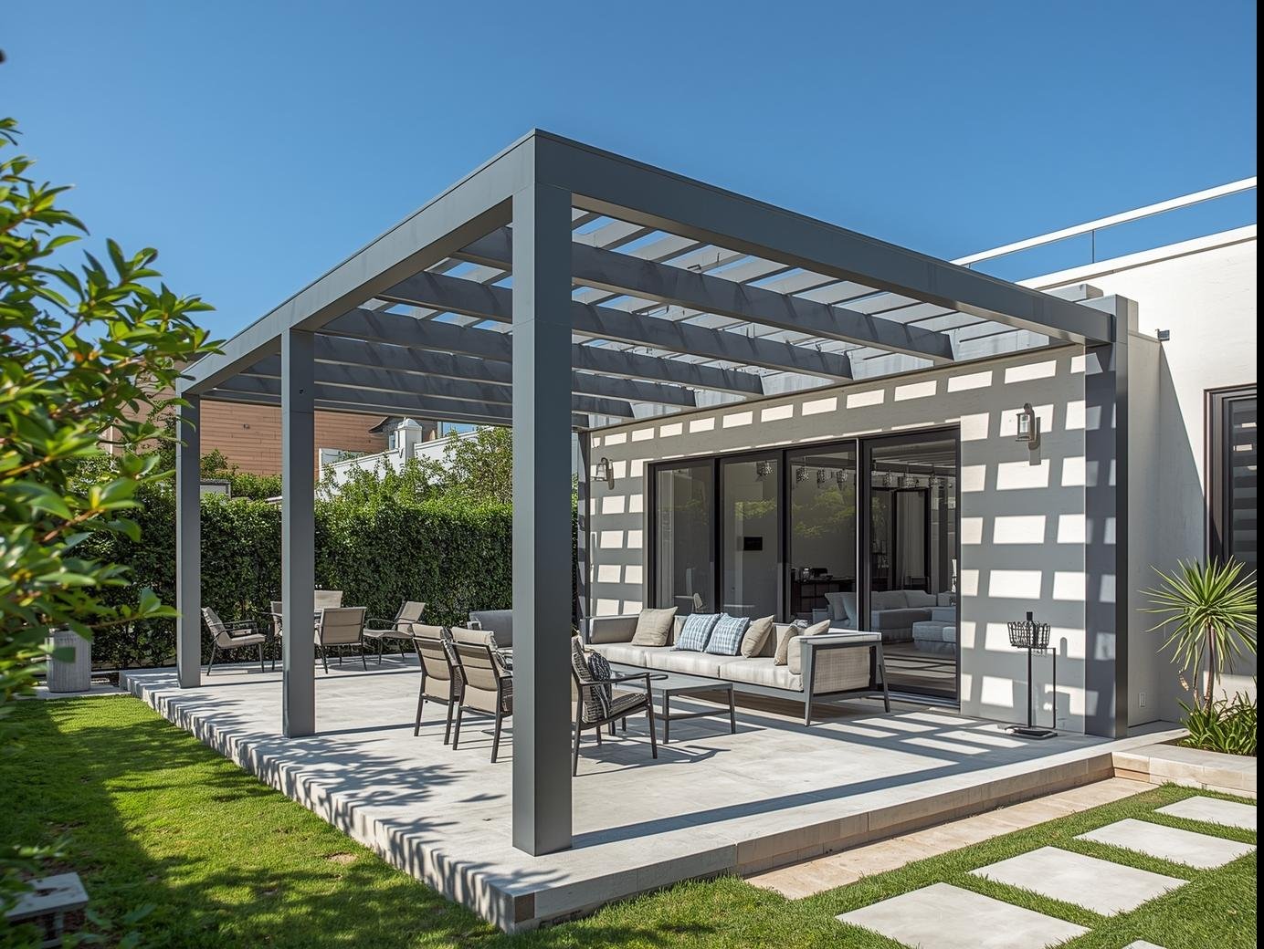 Transform Your Outdoor Space with Aluminum Pergolas