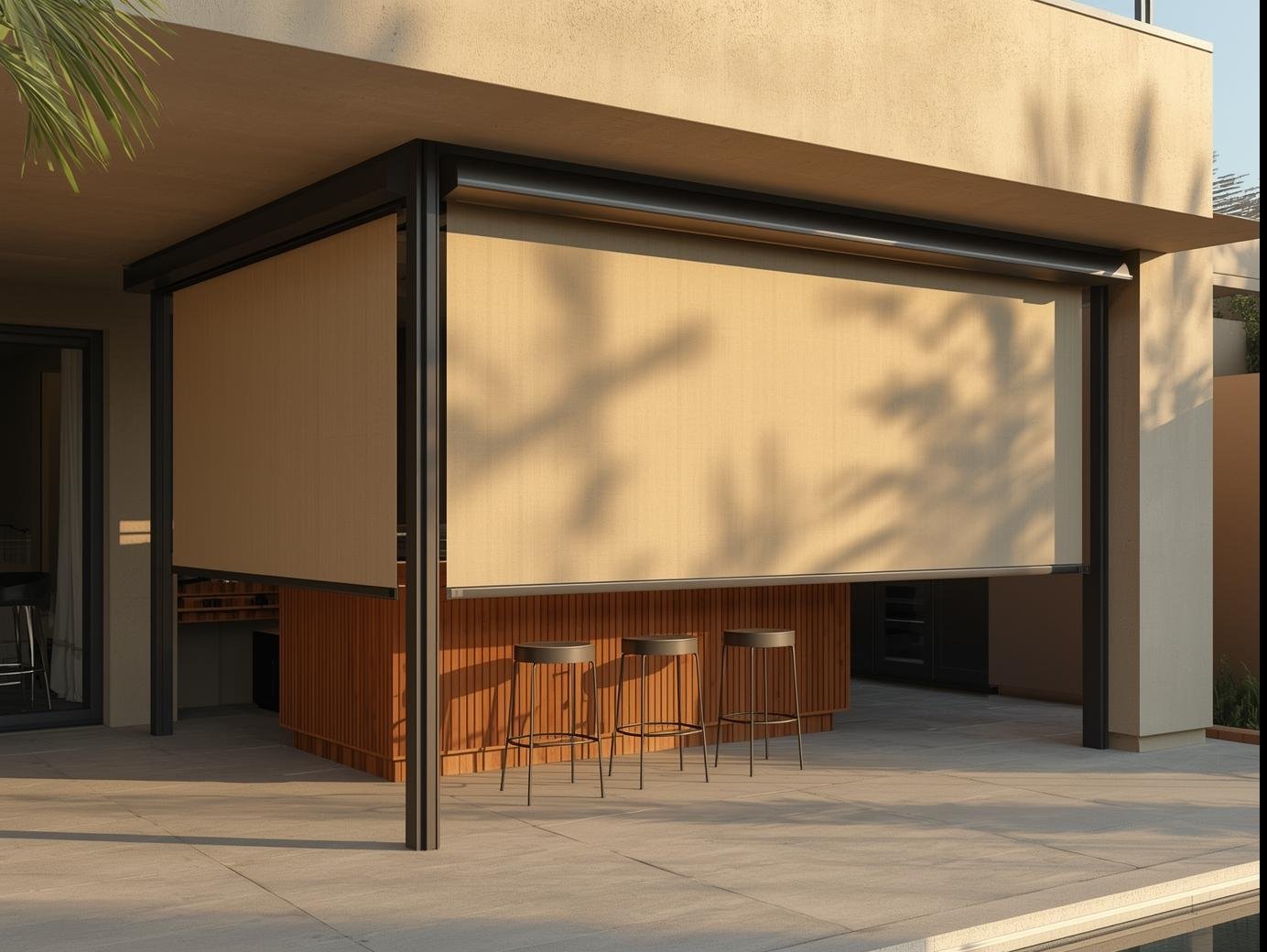 Cabana & Bar Roll-Up Shutters – Secure, Stylish, and Practical