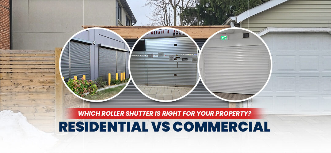 Which Roller Shutter Is Right for Your Property? Residential vs Commercial Options Explained