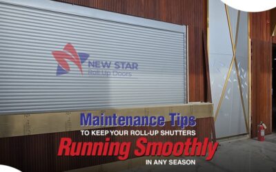 Blogs 5 Maintenance Tips to Keep Your Roll-Up Shutters Running Smoothly in Any Season